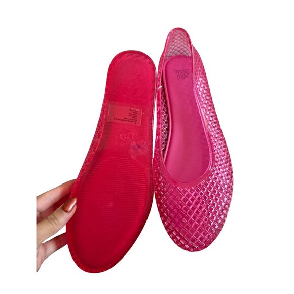 WILD FABLE Magenta Jelly Ballet Flats Size 9 NEW NWT - Picture 4 of 6